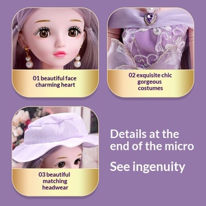 Bambola Gotica Tongle per Set Regalo Deluxe, Bambola Realistica da 60 cm in Abito da Sposa, Giocattolo per Bambini, Regalo in Plastica - Product Image 4