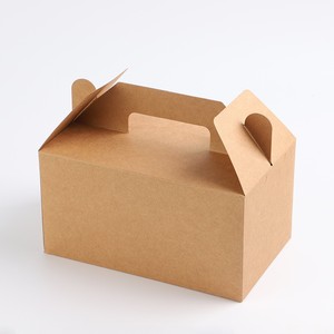 Boîte d'emballage alimentaire grand format en carton ondulé rigide recyclable avec logo personnalisé OEM/ODM, revêtement UV, pour <span class=keywords><strong>biscuits</strong></span>, snacks et pique-niques (vente en gros) - Product Image 1