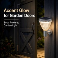 Applique murale solaire LED IP65 100W pour extérieur, jardin, fonctionnant sur batterie, certifiée ROHS, télécommande, panneau mono luxe CD03-BD