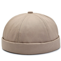 Gorra de béisbol Sin borde de algodón con diseño personalizado al por mayor gorra Docker
