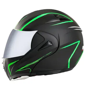 ABS Motorcycle Helmet Unisex Retro Half-Covered Sunvisor Helmet For All Seasons Motorcycle Helmet