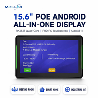 Tablette Android murale RK3568 15,6 pouces PoE pour maison intelligente, tablette PC Android quadricœur 4G 5G