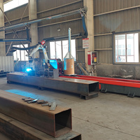 Robot de soudage intelligent MIG 6 axes Raintech, suivi automatique des coutures pour la construction industrielle, pièces de structure en acier léger et lourd