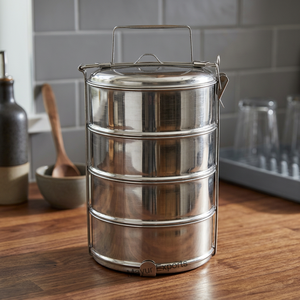 Stainless Steel Thai Tiffin Indian Tiffin <b>Lunch</b> <b>Box</b> - Product Image 4