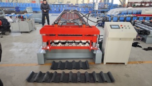Machine de fabrication de panneaux trapézoïdaux pour toit et mur <span class=keywords><strong>Ibr</strong></span> TR4/5 C8/10/21 Machine de formage de rouleaux de carreaux de profil personnalisés - Product Image 3