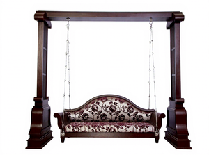 Increíble columpio antiguo de madera de teca pesada, columpio tradicional de alta calidad, personalizado, desmontable, decoración premium, India - Product Image 3