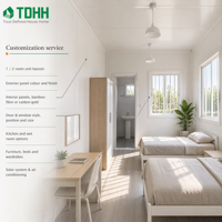 TDHH Containerhaus für Baustellenarbeiter-Camp, Arbeiterunterkunft, Bergbauprojekt, Ölfeld, Abgelegene Baustellen, Mitarbeiterunterkünfte