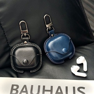 Étui en cuir rétro pour écouteurs professionnels, coque pour écouteurs de 4e génération avec crochet - Product Image 6