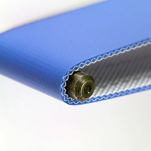 Plastik şişeler transferi için 0.8mm -11.5mm kalınlığında plastik Belting PVC ve <span class=keywords><strong>PU</strong></span> taşıyıcı bantlar - Product Image 2