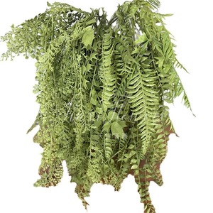 Fougère persane artificielle Jinxi 110 cm en caoutchouc souple pour décoration intérieure et extérieure, plante verte suspendue au mur ou au plafond pour mariage - Product Image 5
