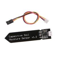 Nouveau capteur d'humidité du sol capacitif analogique V1.2, large tension, résistant à la corrosion, avec fil