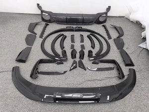 Kit de fibra de carbono de parachoques de alta calidad para <span class=keywords><strong>Audi</strong></span> RSQ8 Kit de cuerpo de carbono seco - Product Image 2