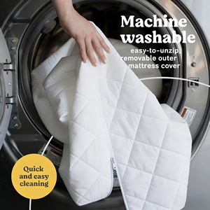 Colchón de <span class=keywords><strong>Cuna</strong></span> Firme y Transpirable con Cubierta Impermeable para Bebés y Niños Pequeños, Superficie de Sueño Segura para un Aire Saludable en la Habitación del Bebé - Product Image 3