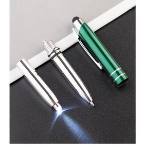 Wholesale Custom PS-20250829-15 Three-in-One <b>Multi</b>-Functional Metal Ballpoint <b>Pen</b> LED Light Custom Logo <b>Multi</b>-<b>Colored</b> 0.7 mm Tip - Product Image 6