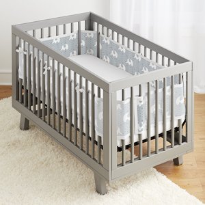 Protector de Cuna Transpirable para Bebé, con Malla Colorida y Borde Trenzado con Múltiples Diseños - Product Image 2