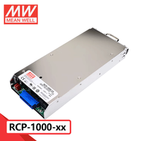Alimentation à découpage Mean Well RCP-1000 Series 1000W avec boîtier en maille métallique, tensions de sortie simples 12V/24V/48V