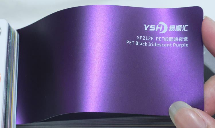 Black Iridescent Purple