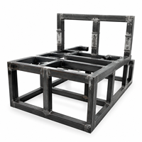 Fabrication sur mesure OEM en acier au carbone, structure de soudage en acier, machines d'automatisation industrielle certifiées ISO9001, marque Refine