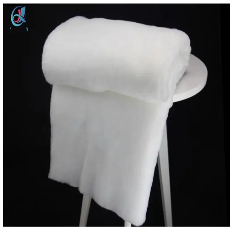 High Quality 200G Comfortable Polyester filling Wool Quilt Batting Wadding