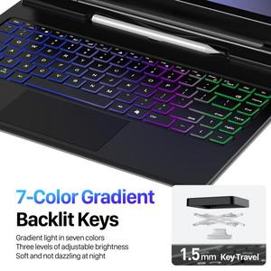 Nouvelle conception pour <span class=keywords><strong>Samsung</strong></span> <span class=keywords><strong>Galaxy</strong></span> <span class=keywords><strong>Tab</strong></span> S10 Ultra DUX DUCIS Série MK Clavier sans fil magnétique Étui pour <span class=keywords><strong>tablette</strong></span> - Product Image 4