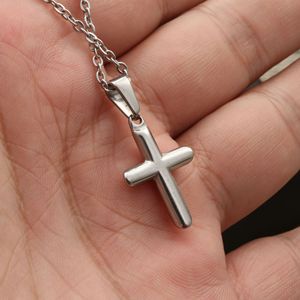 yunnique <b>Cross</b> Pendant Necklace Gold Zinc Alloy Unisex Fashion Jewelry Gift - Product Image 4
