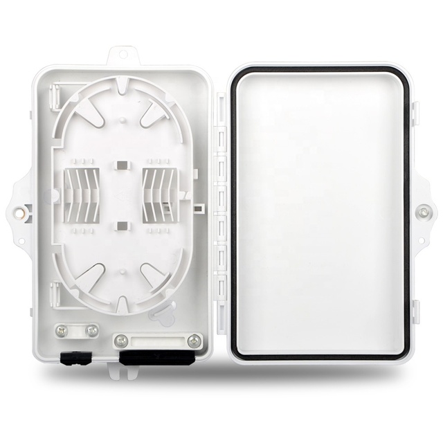 Customized FTTH 2 4 6 Ports Optical Terminal Box Pre-Connected Drop PLC Splitter Fiber Distribution Box with GPRS & TCP Support