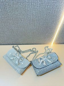 New Clutch <b>Bag</b> Women's All-match Handbag Celebrity Summer Bow-embellished PVC Cover Envelope <b>Small</b> Shoulder Crossbody Tanjing - Product Image 4