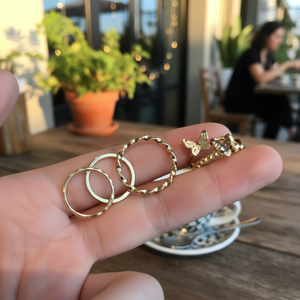 Vendita calda Trending Fashion anelli da Cocktail per gli uomini donne serpente farfalla stella gemma zircone stile Boho intarsio artiglio all'ingrosso - Product Image 3