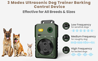 Portable ultrasons chien formateur Pet aboiement Anti aboiement pour croûte ultrasons chien répulsif ultrasons chien dispositifs de formation