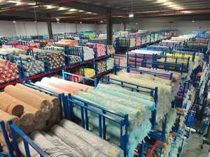 Alta calidad 140g tela satinada 95% poliéster 5% Spandex 100D cuatro vías estiramiento Color sólido tejido camisa vestido forro gran oferta - Product Image 6