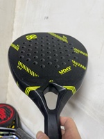Raqueta de Pádel con 17 Años de Experiencia, Tecnología Patentada Rd, Fibra de Carbono 24k, Alta Dureza, Forma de Lágrima Eva de 17 Grados