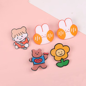 Pin de acrílico personalizado, logotipo impreso personalizado, nombre de Anime de dibujos animados, Pin de pelo de acrílico personalizado, Pin de insignia de acrílico <span class=keywords><strong>con</strong></span> imán - Product Image 4