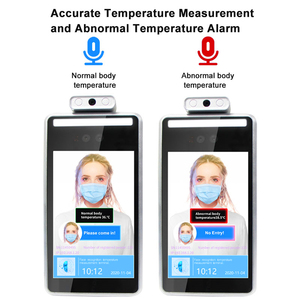 Sensor de detección de temperatura de reconocimiento facial, terminal de sistema de asistencia de tiempo, Cuerpo Humano - Product Image 5