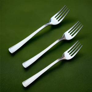 AMBASSADOR Ensemble de 3 fourchettes de table en acier inoxydable (19 cm) Chrome poli CVLX30C3 - Product Image 3