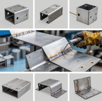 Services de découpe laser, pliage et soudage de tôles sur mesure OEM, livraison rapide pour les services de fabrication industrielle