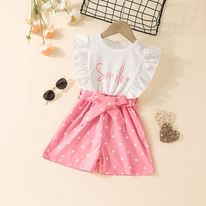 จั๊มสูทเด็กผู้หญิงคุณภาพดีสำหรับฤดูร้อน ดีไซน์หรูหราทันสมัย สำหรับเด็กอายุ 4-7 ปี รับผลิตแบบ ODM พร้อมกระดุมแป๊ก - Product Image 2