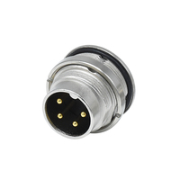 Connecteur M16 étanche J09 2 4 5 8 10 12 14 broches, prise circulaire industrielle électronique à souder mâle/femelle