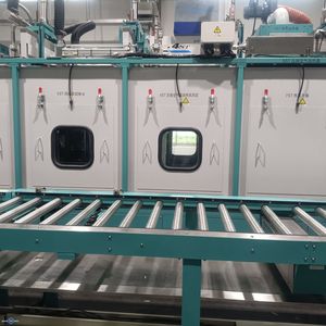 Convoyeur à rouleaux 700*750*1750mm en acier, vitesse réglable, ligne de convoyage industrielle - Product Image 3