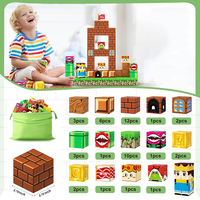 Permainan Anak-Anak Mainan Magnet Bangunan Kingdom & Lava World Adventure Kubus Magnetik Mainan STEM Hadiah Natal Ulang Tahun untuk Anak Laki-Laki Perempuan