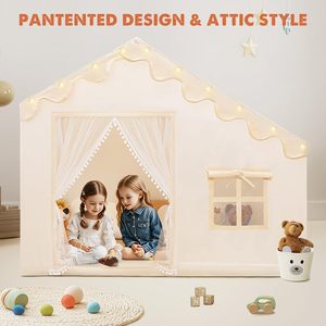 Tienda de Campaña Infantil para Interiores, Espacio Amplio, Casa de Juegos para Niños Pequeños, Castillo de Princesa, Casa de Juegos, Tiendas de Juguete para Niñas y Niños - Product Image 4