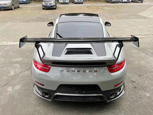 Kit de Carrocería para Porsche 991.1, Estilo GTRS Modificado, Parachoques de Fibra de Carbono, Faldones Laterales, Difusor, Alerón, Guardabarros, Capó - Product Image 3