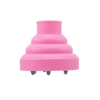 Diffuseur de cheveux en silicone 2026 pour cheveux bouclés, diffuseur de sèche-cheveux pliable en silicone
