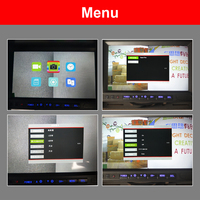 Epark-Monitor de coche con imagen cuádruple de 7 pulgadas, sistema de visión trasera DVR incorporado, pantalla LCD TFT para camión, Tractor y autobús