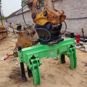 15ton 22ton OEM thiết kế máy xúc tập tin đính kèm dễ dàng để bàn giao dây cực log vật lộn Setter máy xúc cực Grabber - Product Image 2