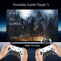 HC800 Reproductor de Juegos Portátil HD de 7'', Sistema Linux, Más de 30 Emuladores Clásicos, 15000 Juegos, 3500mAh, Wi-Fi, Consola de Juegos Portátil