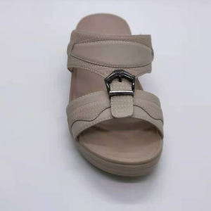 Sandales d'été ouvertes et confortables pour hommes, pantoufles en PU et arabes, nouvelle collection 2020 - Product Image 2