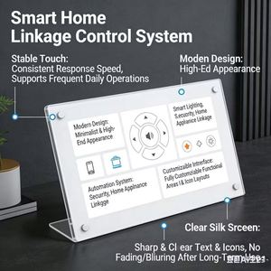 Panel Acrílico de Diseño Inteligente con Respuesta Táctil Estable, Panel de Control Confiable para Dispositivos de Automatización del Hogar Inteligente - Product Image 5
