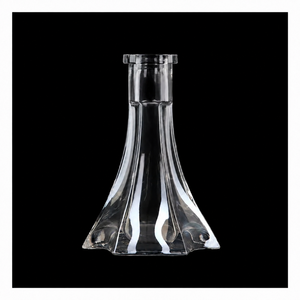 Juego de Cachimba Premium de Acero Inoxidable con Base de Vidrio, Difusor Ajustable, Pipa de Shisha para Salón, Bar, Uso Doméstico, OEM - Product Image 4