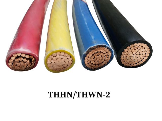 Thhn Copper Wire 600v Pvc Insulated 250mm 300mm 350mm 400mm 500mm 600MCM Copper Stranded Thw Thwn Wire Building Electrical Cable