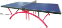 Planche d'extérieur imperméable dimensions table de ping-pang Table de ping-pong intérieure pliée en arc-en-ciel avec peinture UV écologique